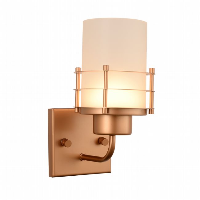 w23454mg5 Potomac 1 Light Matte Gold Finish LED Wall Sconce - Discontinued