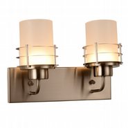 w23455mn14 Potomac 2 Light Matte Nickel Finish LED Wall Sconce - Discontinued