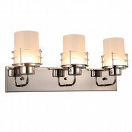 w23456c22 Potomac 3 Light Chrome Finish LED Wall Sconce - Discontinued