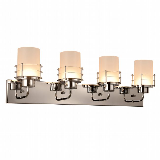 w23457c30 Potomac 4 Light Chrome Finish LED Wall Sconce - Discontinued