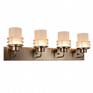 w23457mn30 Potomac 4 Light Matte Nickel Finish LED Wall Sconce - Discontinued