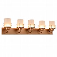 w23458mg38 Potomac 5 Light Matte Gold Finish LED Wall Sconce - Discontinued