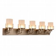 w23458mn38 Potomac 5 Light Matte Nickel Finish LED Wall Sconce - Discontinued