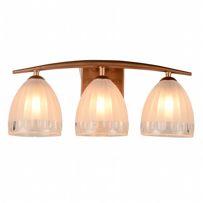 w23461mg18 Blossom 3 Light Matte Gold Finish G9 Wall Sconce - Discontinued