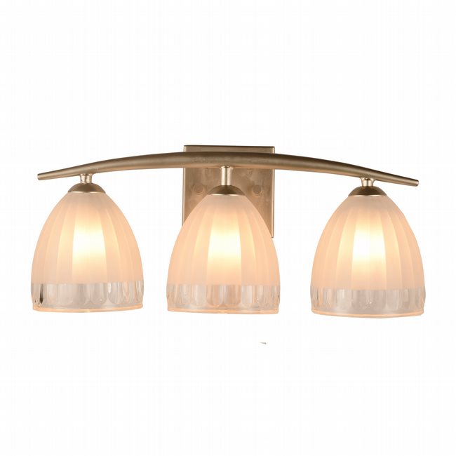 w23461mn18 Blossom 3 Light Matte Nickel Finish G9 Wall Sconce - Discontinued