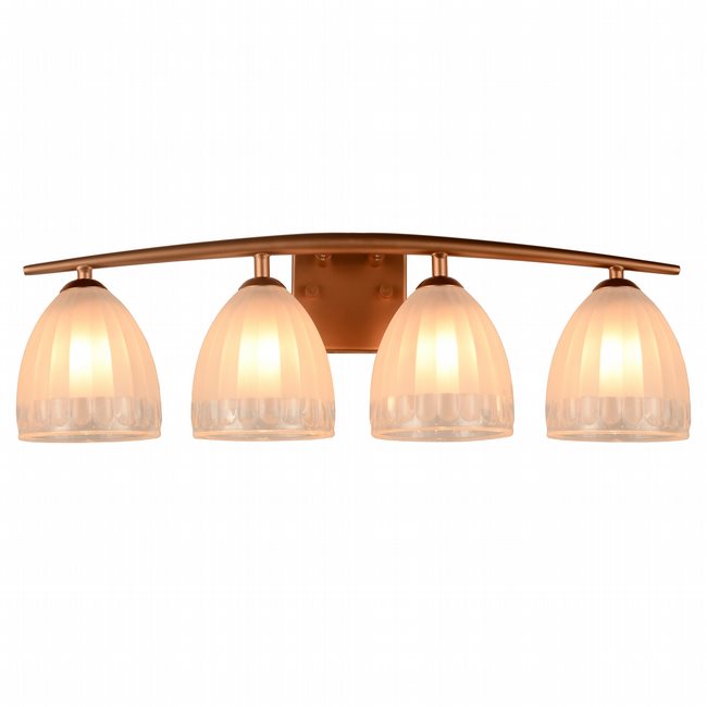 w23462mg24 Blossom 4 Light Matte Gold Finish G9 Wall Sconce - Discontinued