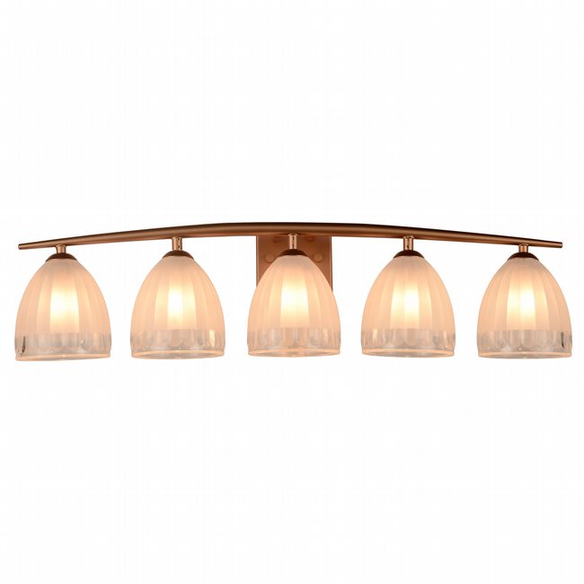 w23463mg30 Blossom 5 Light Matte Gold Finish G9 Wall Sconce - Discontinued