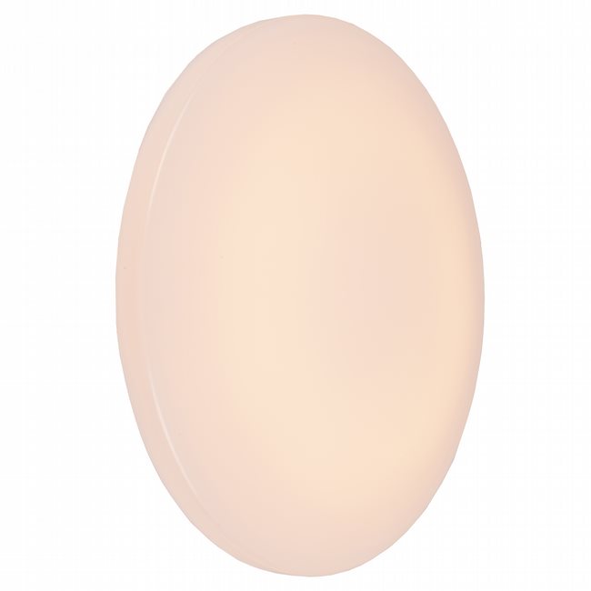 W23552W16 Sunrise French White Opal (Acrylic) Wall Sconce/Ceiling Light, LEDx24W, 3500K, ADA