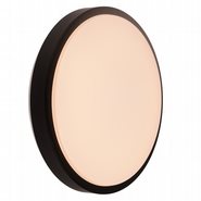 W23562MB16 Aperture Matte Black Opal (Acrylic) Wall Sconce/Ceiling Light, LEDx24W, 3500K