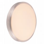 W23562BN16 Aperture Brushed Nickel Opal (Acrylic) Wall Sconce/Ceiling Light, LEDx24W, 3500K