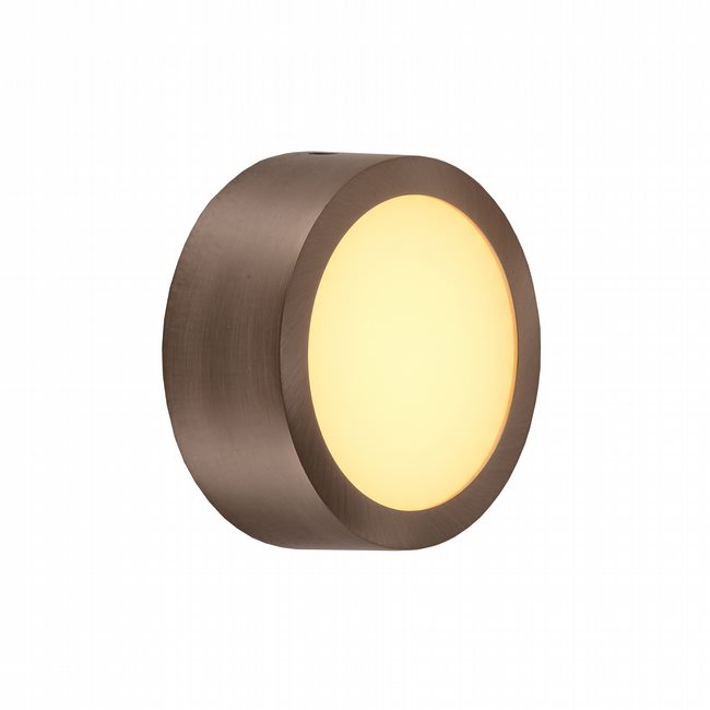 W23563BP4 Aperture Bronze Opal (Acrylic) Wall Sconce/Ceiling Light, LEDx9W, 3500K