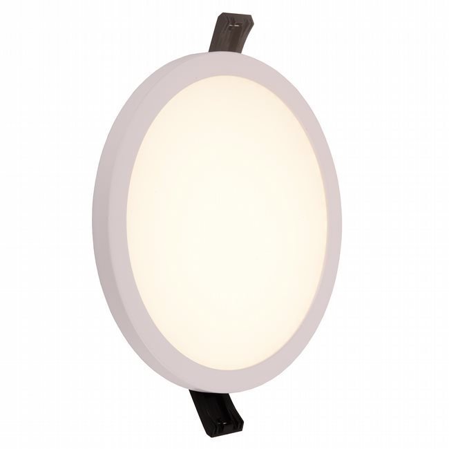 W23662MW6 Kyoto Matte White Opal (Acrylic) Wall Sconce/Ceiling Light, LEDx12W, D6H0.5, 3500K, ADA - Discontinued