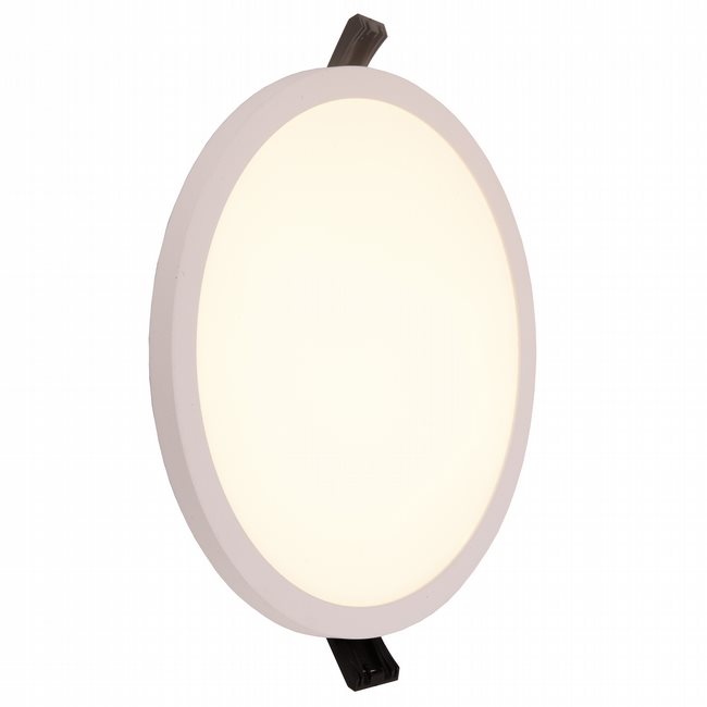 W23663MW7 Kyoto Matte White Opal (Acrylic) Wall Sconce/Ceiling Light, LEDx18W, D7H0.5, 3500K, ADA - Discontinued