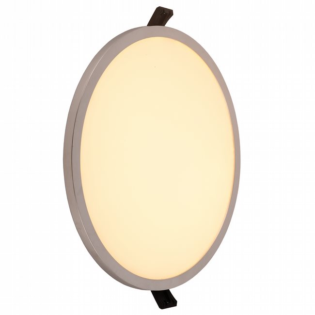 W23664C9 Kyoto Chrome Opal (Acrylic) Wall Sconce/Ceiling Light, LEDx24W, D9H0.5, 3500K, ADA - Discontinued