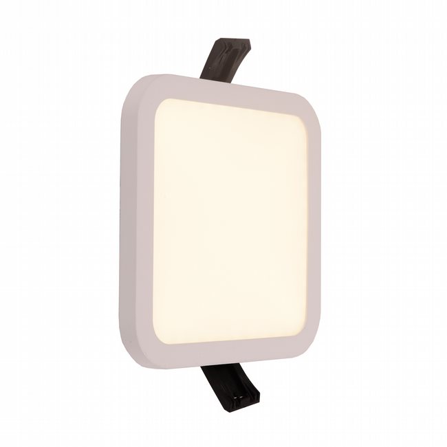 W23666MW5 Kyoto Matte White Opal (Acrylic) Wall Sconce/Ceiling Light, LEDx9W, W5x5H0.5, 3500K, ADA - Discontinued