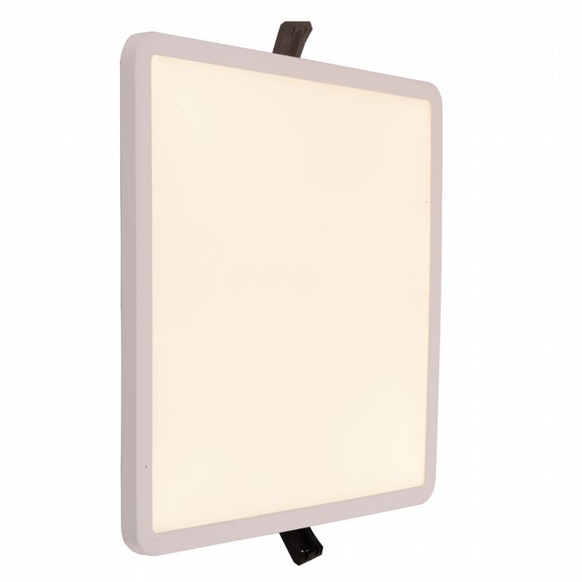 W23669MW9 Kyoto Matte White Opal (Acrylic) Wall Sconce/Ceiling Light, LEDx24W, W9x9H0.5, 3500K, ADA - Discontinued