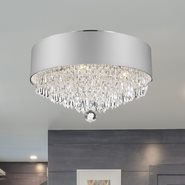 W33137C16-SV Gatsby Ceiling Light, D16