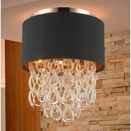 w33270cg12 Halo 3 Light Champagne Finish Ceiling Light - Discontinued
