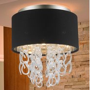 w33270mn12 Halo 3 Light Matte Nickel Finish Ceiling Light - Discontinued