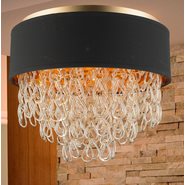 w33272mg20 Halo 6 Light Matte Gold Finish Ceiling Light - Discontinued