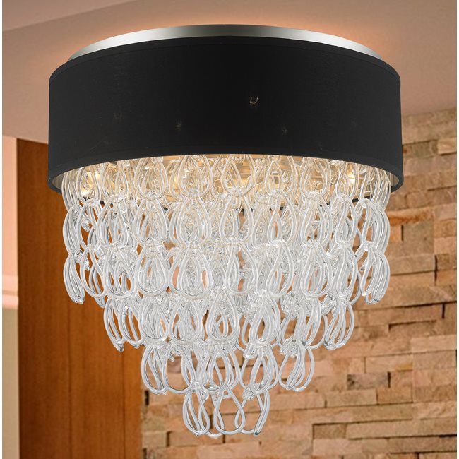 w33273mn24 Halo 9 Light Matte Nickel Finish Ceiling Light - Discontinued