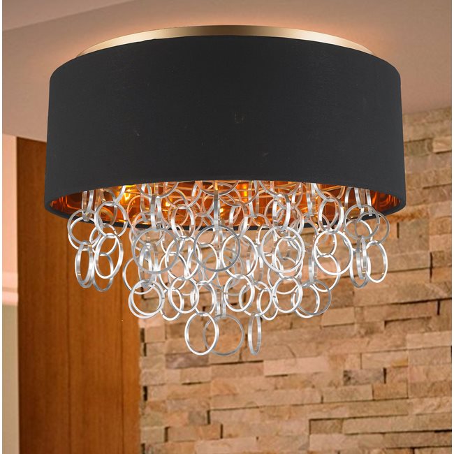 w33282mg20 Catena 5 Light Matte Gold Finish Ceiling Light Mount