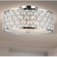 w33410c16 Paris 4 Light Chrome Finish Ceiling Light