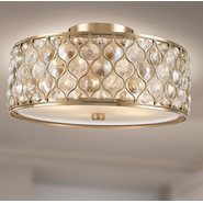 w33410cg16 Paris 4 Light Champagne Finish Ceiling Light