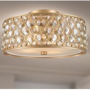 w33410mg16 Paris 4 Light Matte Gold Finish Ceiling Light