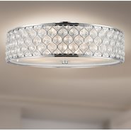 w33411c24 Paris 6 Light Chrome Finish Ceiling Light