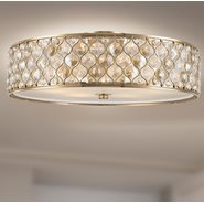 w33411cg24 Paris 6 Light Champagne Finish Ceiling Light