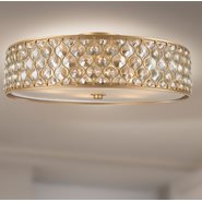 w33411mg24 Paris 6 Light Matte Gold Finish Ceiling Light