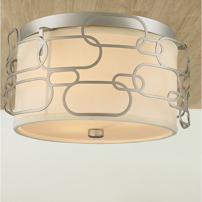 w33440mn14 Montauk 3 Light Matte Nickel Finish Ceiling Light