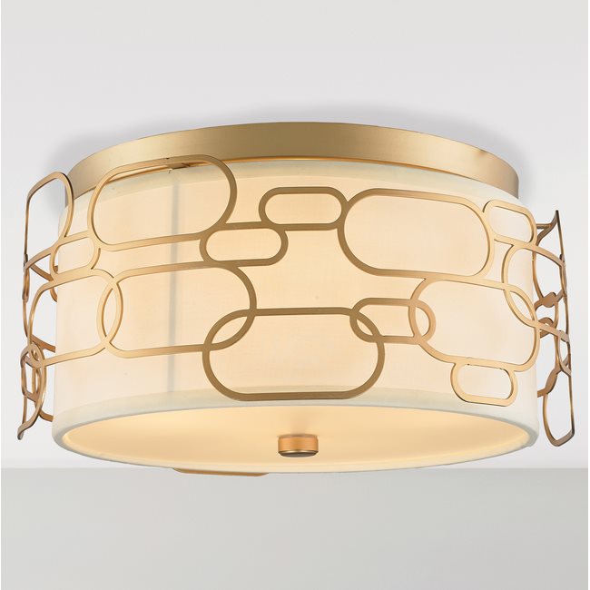 w33441mg16 Montauk 4 Light Matte Gold Finish Ceiling Light