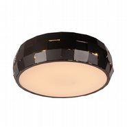 W33541MB15 Mosaic Matte Black Opal (Acrylic) Ceiling Light, LEDx24W, 3500K - Discontinued 