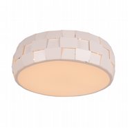 W33541MW15 Mosaic Matte White Opal (Acrylic) Ceiling Light, LEDx24W, 3500K - Discontinued 