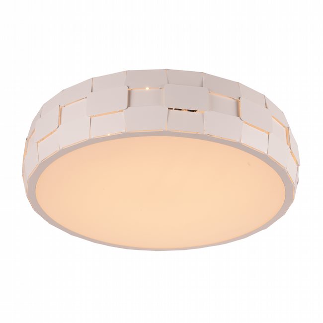 W33542MW19 Mosaic Matte White Opal (Acrylic) Ceiling Light, LEDx36W, 3500K - Discontinued 