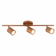 w33803mg27 Campbell 3 Light Matte Gold Finish LED Ceiling Light - Discontinued
