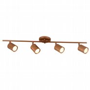 w33804mg30 Campbell 4 Light Matte Gold Finish LED Ceiling Light - Discontinued