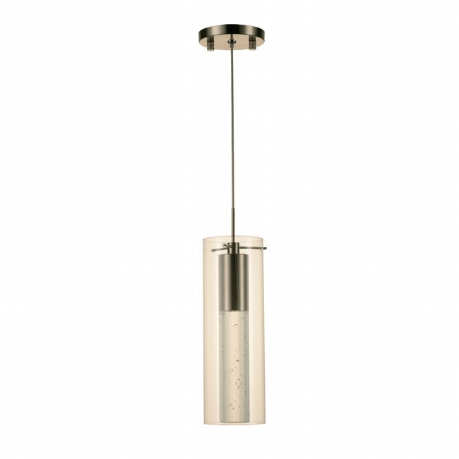 w33805mn4 Sprite 1 Light Matte Nickel Finish LED Ceiling Light