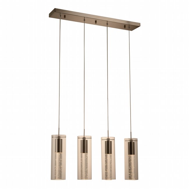 w33806mn28 Sprite 4 Light Matte Nickel Finish LED Ceiling Light