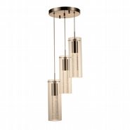 w33807mn10 Sprite 3 Light Matte Nickel Finish LED Ceiling Light