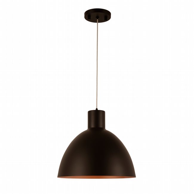 w33822mb12 Bowery 1 Light Matte Black Finish LED Ceiling Light