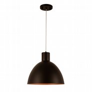 w33822mb12 Bowery 1 Light Matte Black Finish LED Ceiling Light