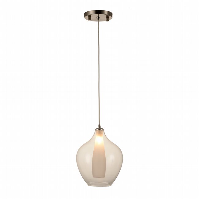 w33824mn7 Botella 1 Light Matte Nickel Finish G9 Ceiling Light