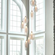 w33828mn22 Botella 9 Light Matte Nickel Finish G9 Ceiling Light