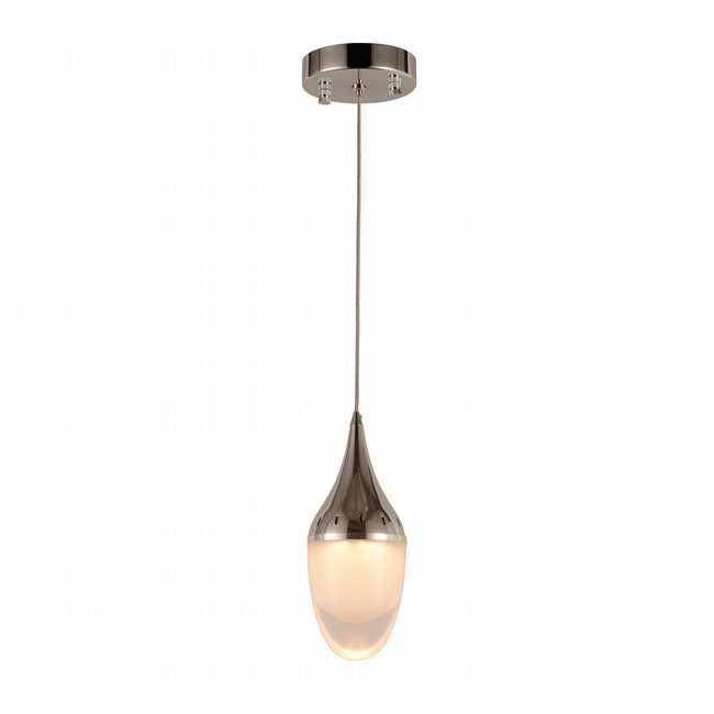 w33834c4 Droplet 1 Light Chrome Finish G9 Ceiling Light
