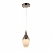 w33834c4 Droplet 1 Light Chrome Finish G9 Ceiling Light