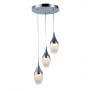 w33835c11 Droplet 3 Light Chrome Finish G9 Ceiling Light