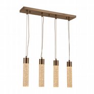 w33842mn28 Sprite 4 Light Matte Nickel Finish LED Ceiling Light